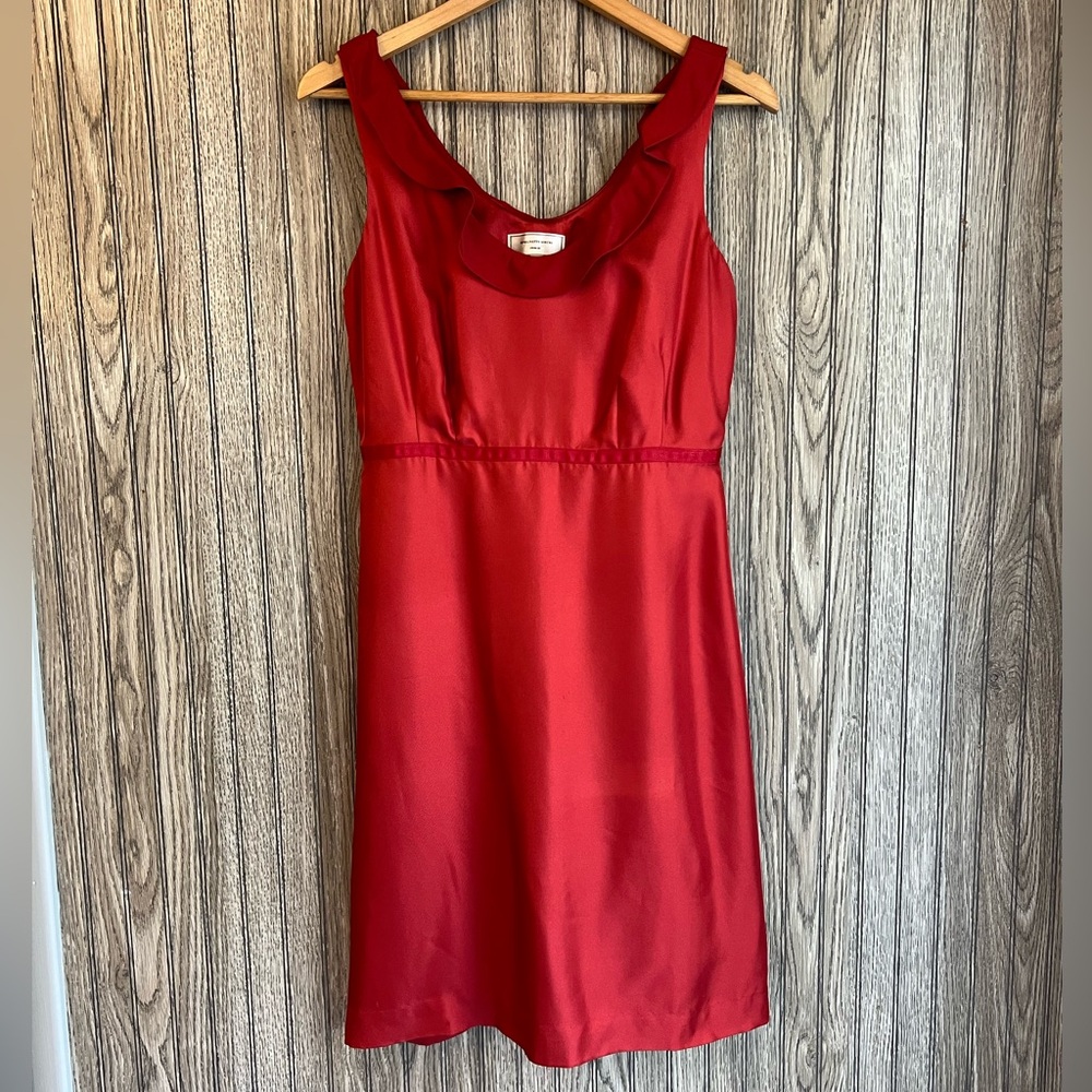 Moulinette Soeurs Red Sleeveless Mini Dress